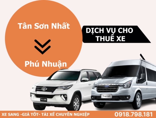 Taxi sân bay Tân Sơn Nhất về Phú Nhuận